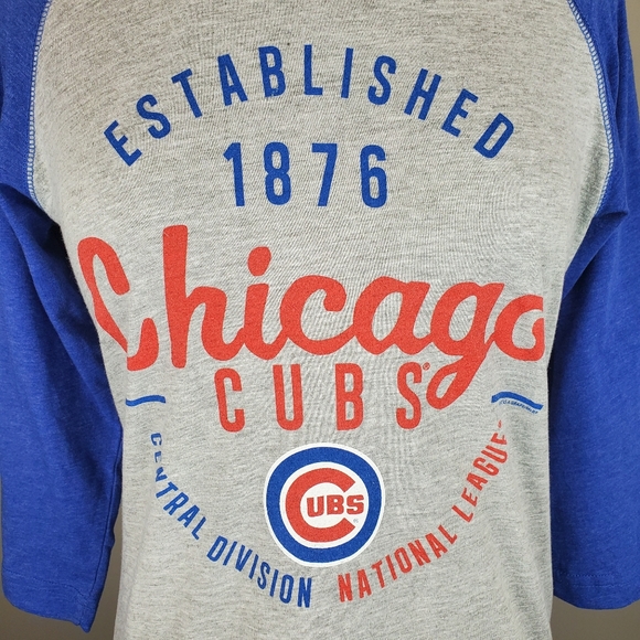 Chicago Cubs 3/4 Sleeve Top - Picture 3 of 5